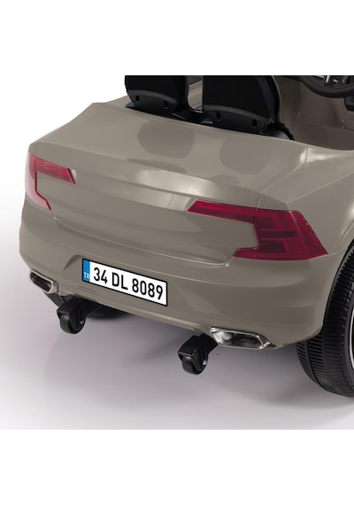 Dolu Grandex 12 Volt Kumandalı Akülü Araba Nuve Gri