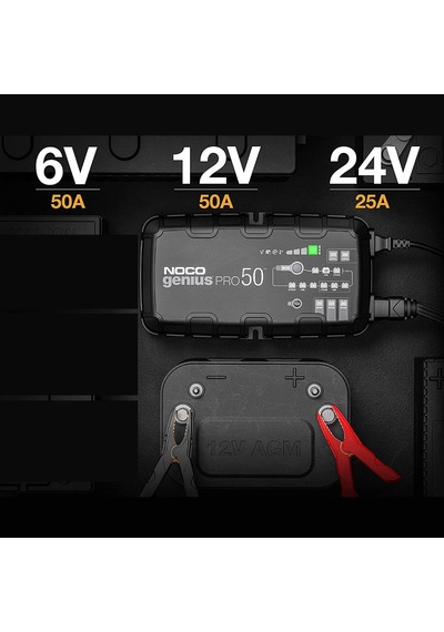 Noco Genıuspro50 6V-12V-24V 1000A Akıllı Akü Şarj Ve Akü Bakım-De N11.658