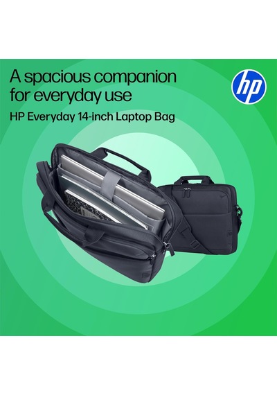 Hp 14" Everyday Laptop Çantası, 600d Geri Dönüşümlü Polyester, 9l Çok Renkli