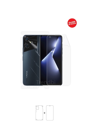 Tecno Pova Neo 3 Ön,arka Ve Yan 360 Derece Full Koruyucu Tpu Film