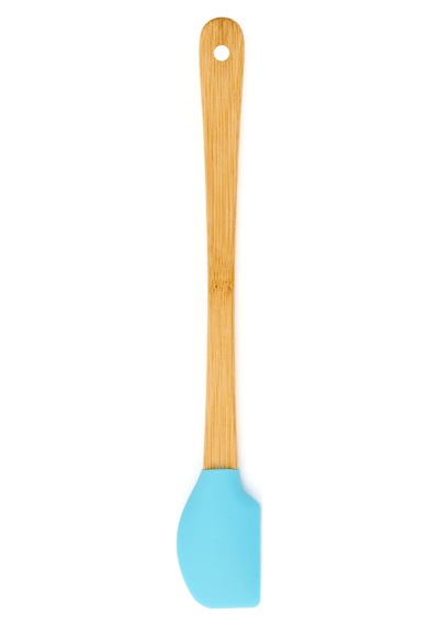 Mienn Servis Spatulası - Mavi / Kahverengi - 23 Cm Çok Renkli