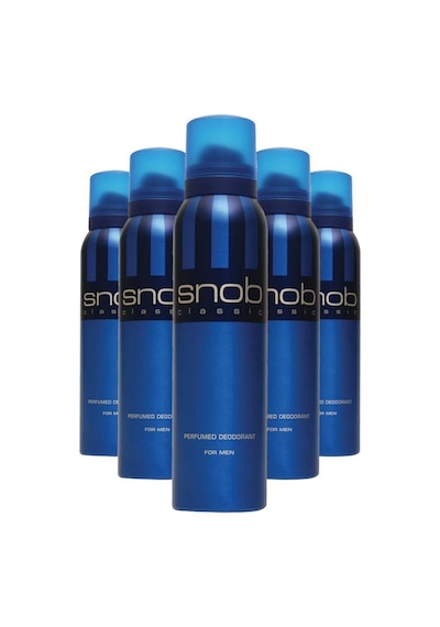 Snob Classic Erkek Sprey Deodorant 150 ML x 5
