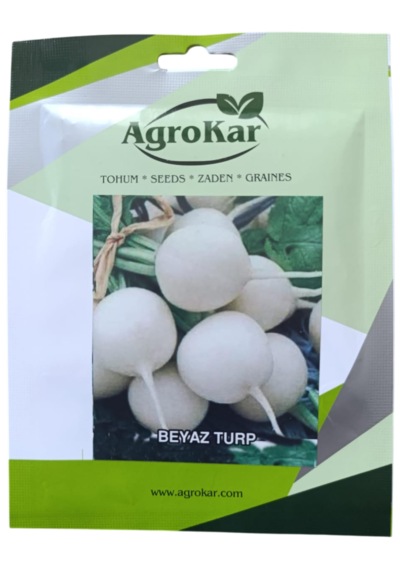 Beyaz Turp Tohumu 10 Gr 1 Paket