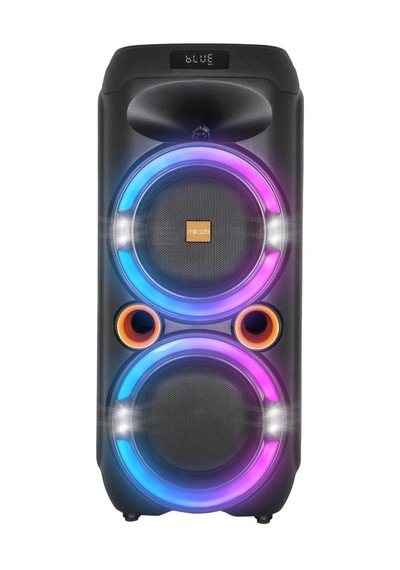Mikado Bykalite Md-79kp 30w Işıklı Siyah 1 Uhf Uv Mikrofonlu Usb/bt/tf/tws/aux 2 Mik Girişli Type-c Şarjlı Toplantı-parti Hoparlö