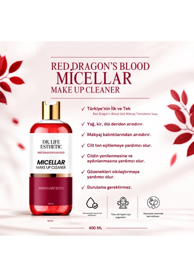 Lifeesthetic Red Dragon S Blood Micellar Gözenek Sıkılaştırıcı Makyaj Temizleme Suyu 0