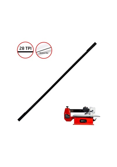 Rox 0368 Dekupaj Kıl Testere Ucu 133 Mm Z:28 10'lu Paket