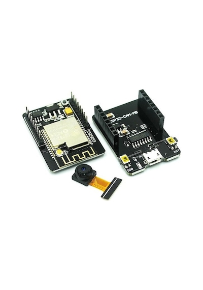 Esp32-cam Wifi Kamera Modülü Ve Usb Ttl Programlayıcı Seti Kablosuz Iot Kamera Geliştirme Kiti