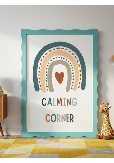 Calming Corner Dijital Baskı Poster V1 Çerçevesiz