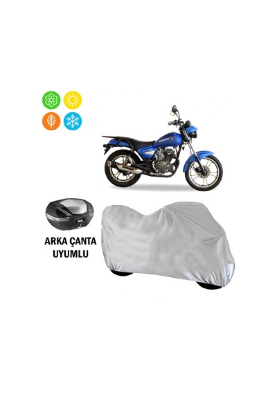 Asya Elegant 150 Miflonlu Motosiklet Brandası