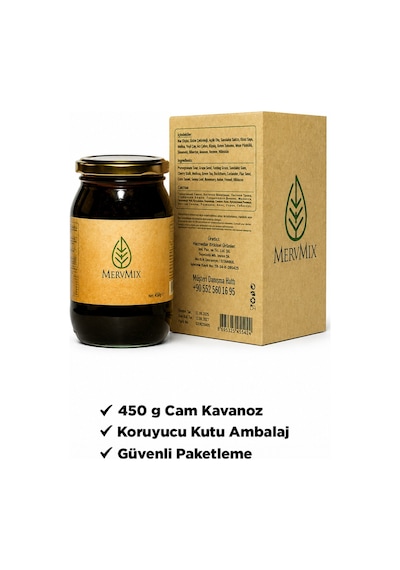 Mervmix Bitkisel Form Macunu 450 G
