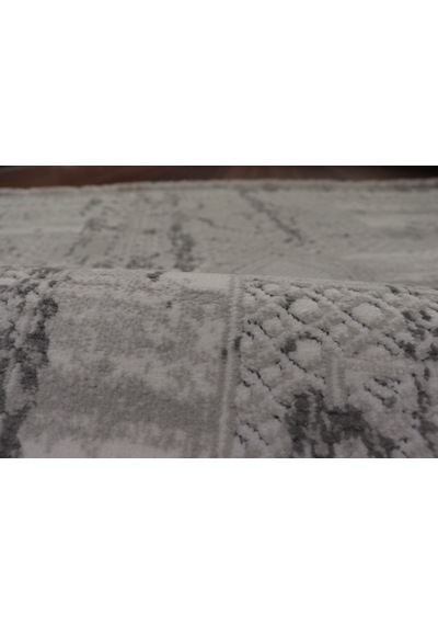 Bahar Serisi Gri Yumuşak Geçişli Modern Desenli Halı Bt373 Renkli
