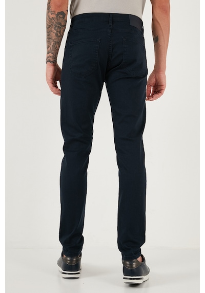 Buratti Streç Pamuklu Slim Fit Normal Bel Dar Paça Jeans Erkek Kot Pantolon 1115C24Napoli Lacivert Buratti Streç Pamuklu Slim Fit Normal Bel Dar Paça Jeans Erkek Kot Pantolon 1115C24Napoli Lacivert