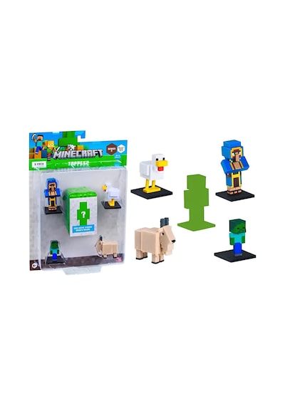 Minecraft 3d Toppeez 5 Li Figür Seti 5
