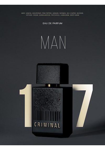 Criminal Man 17 Edp 50 ml Erkek Parfüm