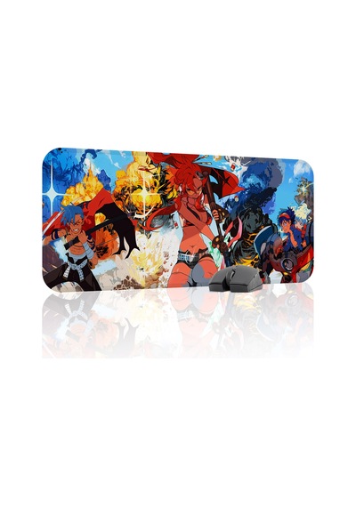 Gurren Lagann Kaymaz Dikişli Kauçuk Oyuncu Mousepad V5 - 70x30 Xl Gaming Mouse Pad Fare Altlığı