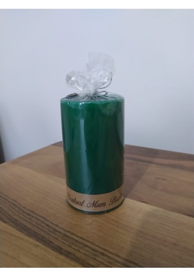 Bozkurt Silindir Mum 7*12Cm Yeşil (420859017)