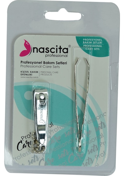 Nascita Cımbız Tırnak Makası Profesyonel Bakım Seti 2'li