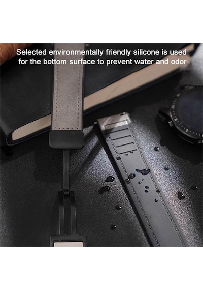 Watch Fit 4/4 Pro/fit 3 İle Uyumlu Hybrid Loop Kordon Manyetik Kilit Mekanizmalı Fıt 4 Kayış Bileğe Göre Ayarlanabilen 1.sınıf Kaplama Deri Görünümlü Fit 4 Pro Kordon