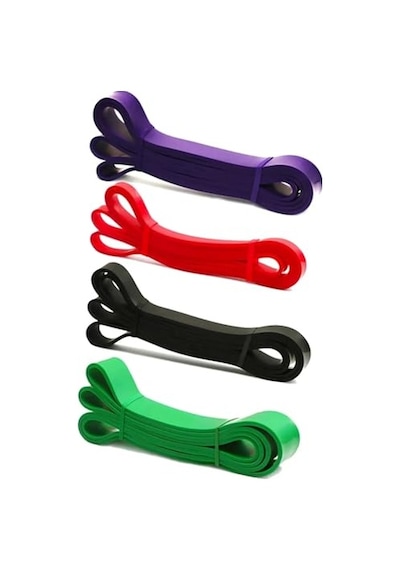 Slipt Güç Bandı - Hafif Direnç Lastiği Fitness, Pilates, Aerobik & Squat Egzersiz Lastiği Latex Powerband Açık Bej