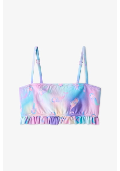 Penti Renkli Kız Çocuk Mermaid Bandeau Bikini Takımı
