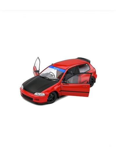 Solido 1:18 Honda Civic Eg6 Spoon Version Kırmızı Model Araba
