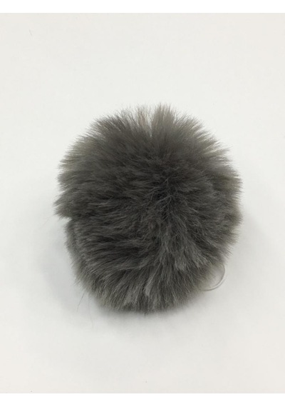 Ponpon / Yumoş Ponpon 7 Cm Koyu Gri
