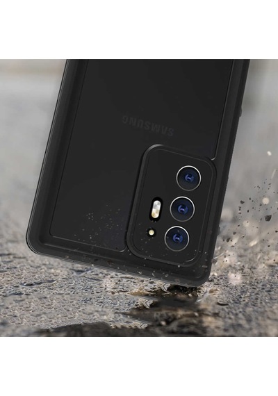 Galaxy Note 20 Ultra Kılıf 1-1 Su Geçirmez Kılıf Siyah