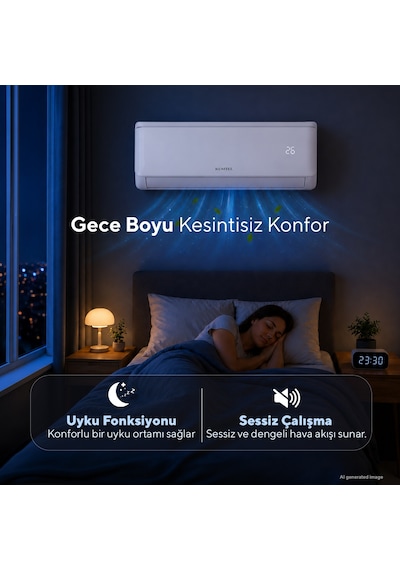 Kumtel Sugi KMSAC-18 18000 Btu A++ Inverter Duvar Tipi Klima