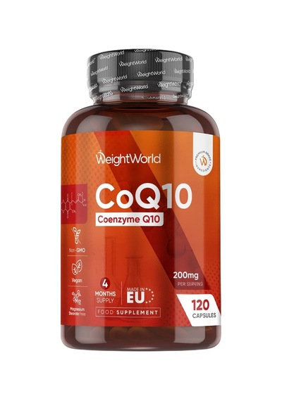 Coq10 Coenzyme Q10 200 Mg 120 Capsules 4 Aylık