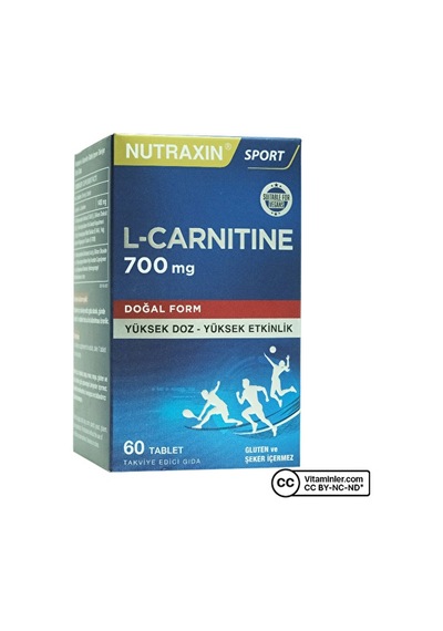 Nutraxin L-karnitin 60 Tablet Aromasız