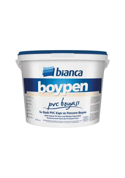 Boypen Pvc Boyası Beyaz 0,75 Lt 1 L