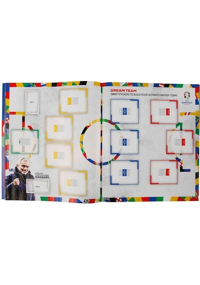 Uefa Euro 2024 Resmi Sticker Albümü 4 Sticker Paketi