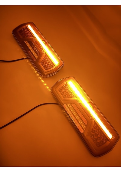 Ahmet Otomotiv Çerkez Neon Stop Led Lamba -yeni Ürün- Sağ-sol 12v-24v