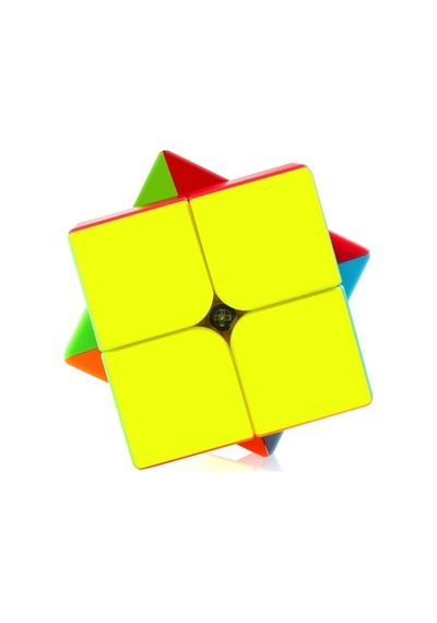 2x2 Qy Speed Zeka Küpü Stickersız Akıl Küpü Rübik Küp