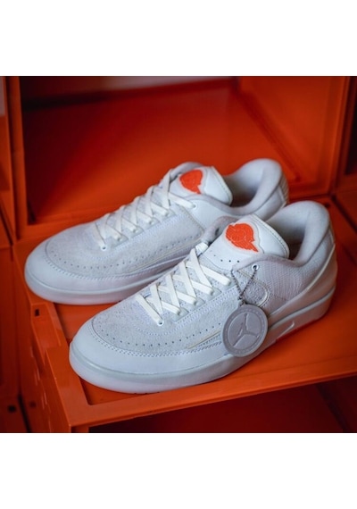 Nike Shelflife X Air Jordan 2 Retro Low 'white Sail' Dv7128-110-1 Bej
