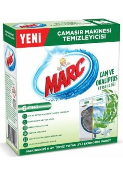 Marc Çamaşır Makinesi Temizleyici Çam ve Okaliptus Ferahlığı 250 ML