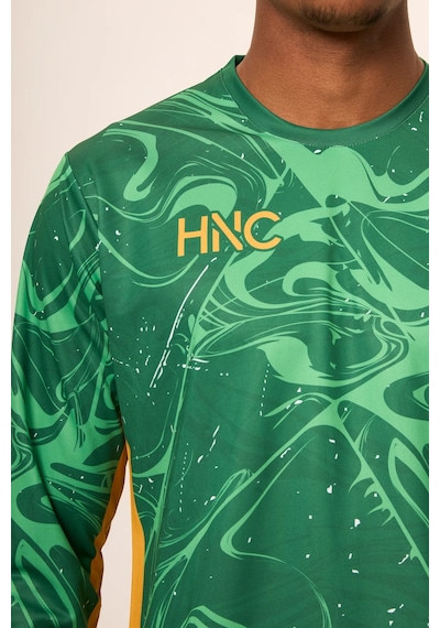 Hnc Sport Kinetic Erkek Çocuk Ve Yetişkin Uzun Kollu Kaleci Forması Yeşil