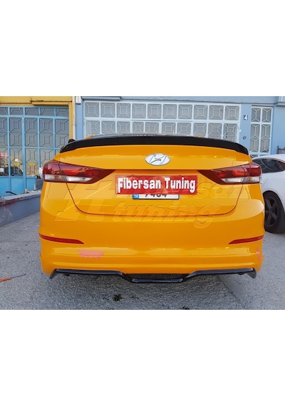 Hyundai Accent Elentra(2016..)arka Tampon Eki----fibersan Tuning N11.3365