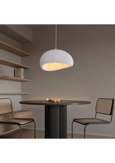 Titan Tekli Modern Iskandinav Model Beton Avize Sarkıt Avize X