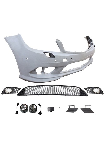 Autogp Mercedes W204 Amg Body Kit Tampon Seti 2007 / 2011 Tk 01-01-w204.1-amg