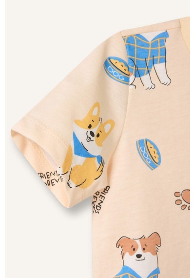 Defacto 2li Pijama Takımı Erkek Bebek G8857a526smbg819 Bej-bg819