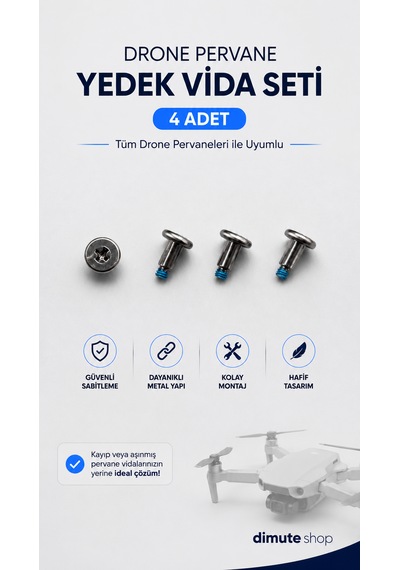 Drone Yedek Vida 4adet