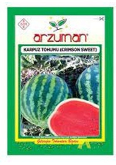 1 Paket Tohum Organik Hasat Crimson Sweet Bal Karpuz 10gr