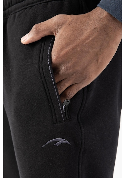 Maraton Sportswear Regular Erkek Düz Paça Basic Siyah Eşofman Altı 17935 Siyah