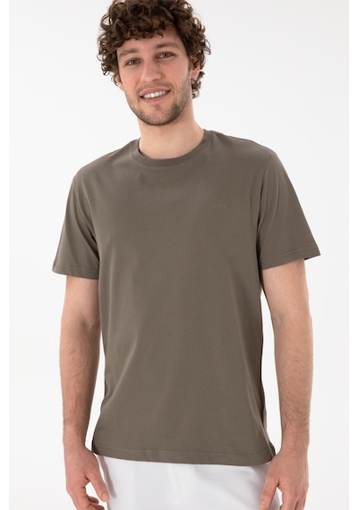 U.S. Polo Assn. Erkek Regular Fit Bisiklet Yaka Vizon Basic Tişört 50305928-VR052 U.S. Polo Assn. Erkek Regular Fit Bisiklet Yaka Vizon Basic Tişört 50305928-VR052