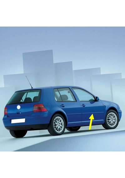 Vw Golf 4 1998-2004 Sağ Ön Kapı Çıtası Boyanır Tip 1j4853516g