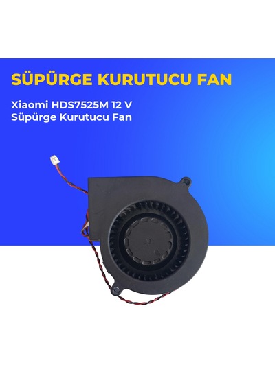 Xiaomi Hds7525m 12 V Süpürge Kurutucu Fan