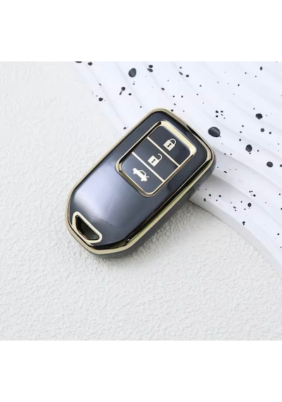 Hr-v Exclusive Anahtarsız Çalıştırma Siyah-gold Anahtar Kılıfı