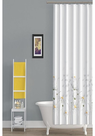 Prado Çift Kanatlı 2x120x200 Cm Banyo Perdesi Çok Renkli