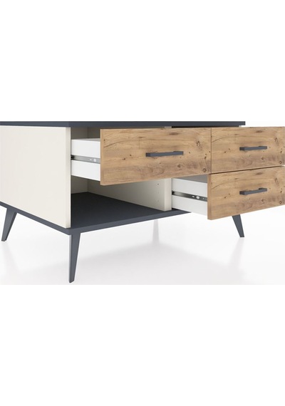 Kronos Şifonyer 3 Çekmeceli 88x59x48 Aytaşı-antrasit/çam Antrasit/çam Kronos Şifonyer 3 Çekmeceli 88x59x48 Aytaşı-antrasit/çam Antrasit/çam